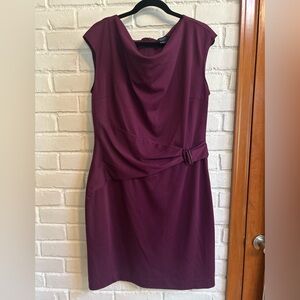 Chaps Deep Purple Dress